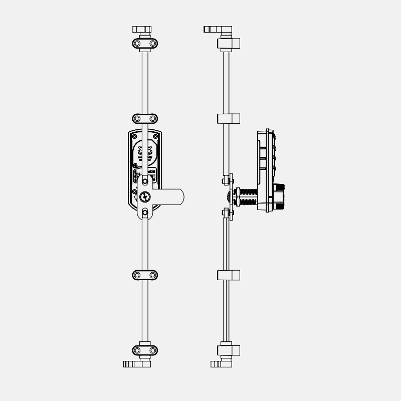 T-Cam metal dolaplar için şifreli dolap kilidi çözümü