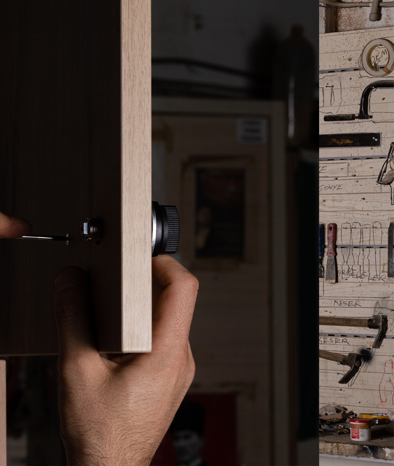 marangoz şifreli dolap kilidi